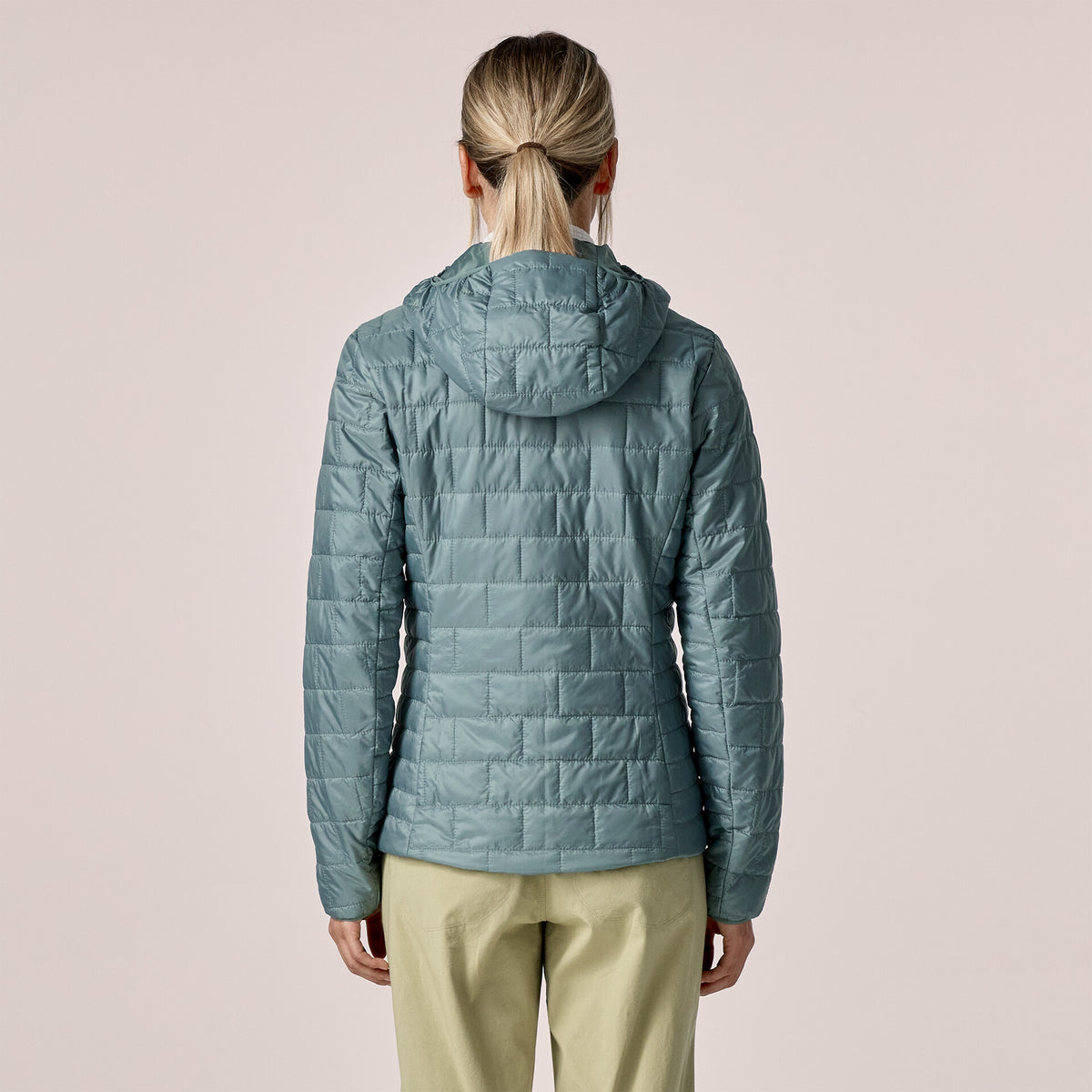 Patagonia Nano Puff Hoody Damen blue sage