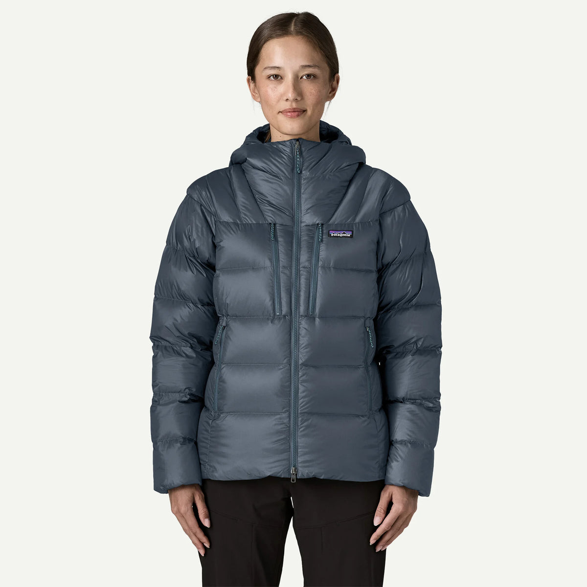 Patagonia Fitz Roy Down Hoody Damen summit blue, image 2 of 4