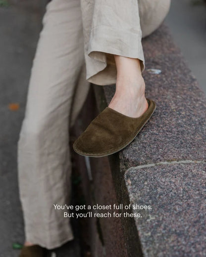VIBA ROMA Bio Suede bosco khaki