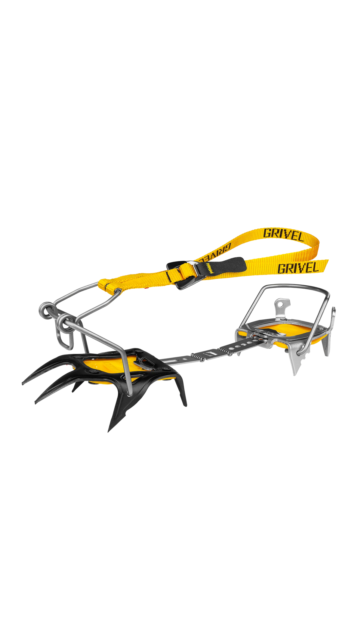 Grivel GX LT Hybrid Steigeisen - black/yellow
