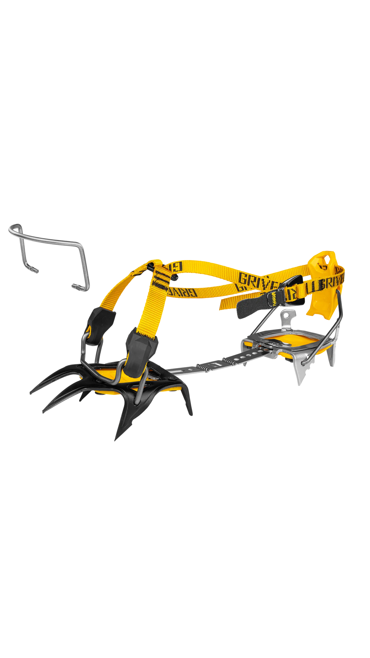 Grivel GX LT Hybrid Steigeisen - black/yellow