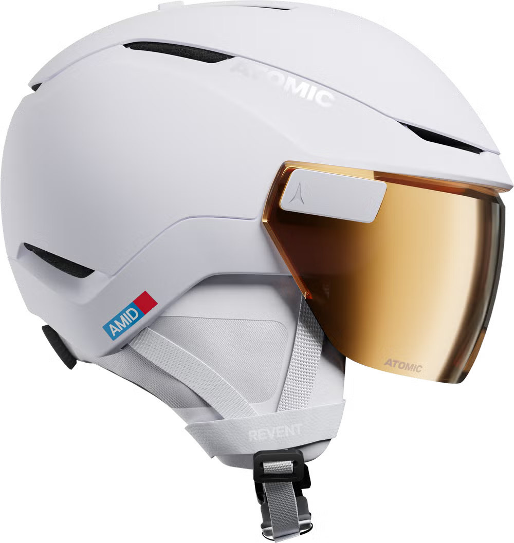 Atomic Revent GT Amid Visor HD Photo White