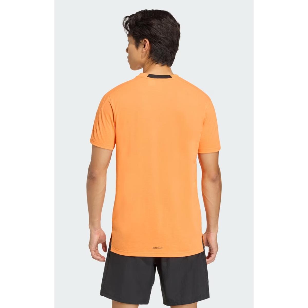 Adidas Designed for Training Workout T-Shirt pure orange, Bild 3 von 5