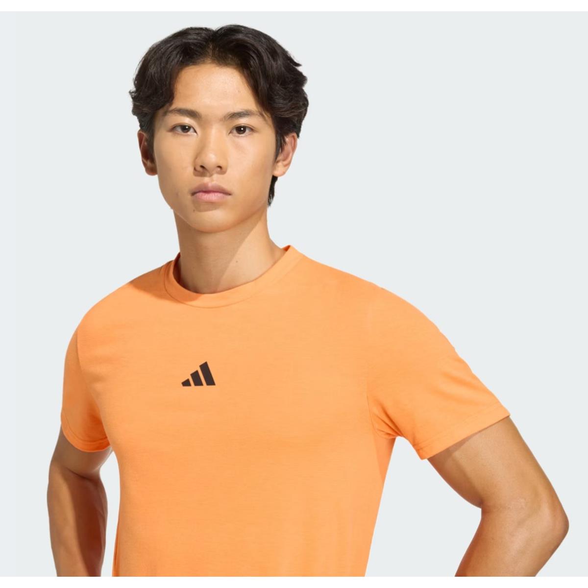 Adidas Designed for Training Workout T-Shirt pure orange, Bild 4 von 5