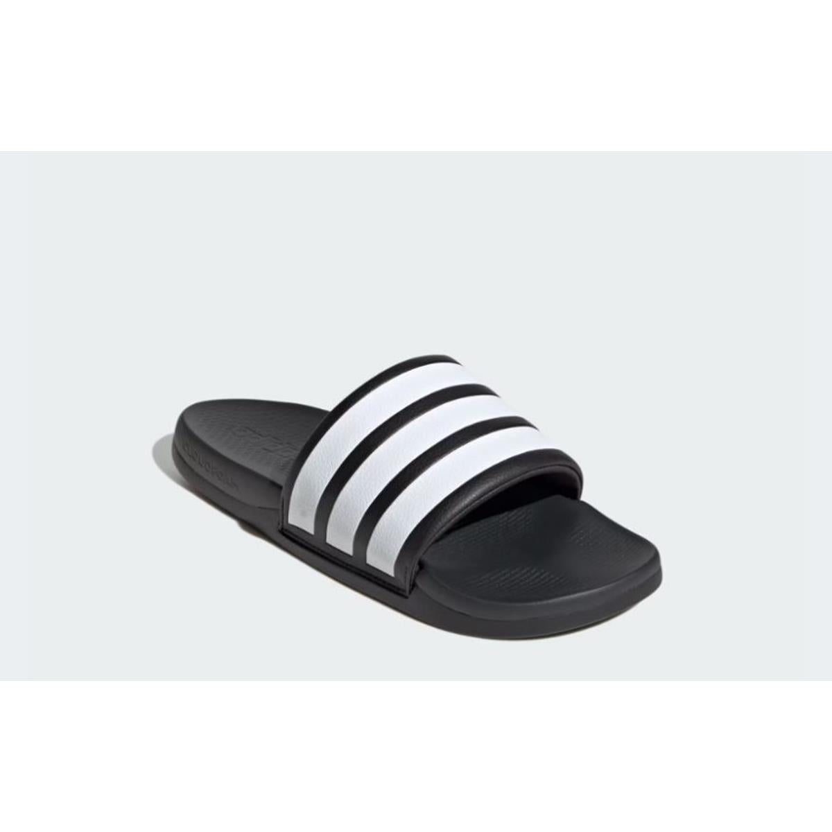Adidas Adilette Comfort 2.0 core black cloud white carbon Unisex, image 4 of 7