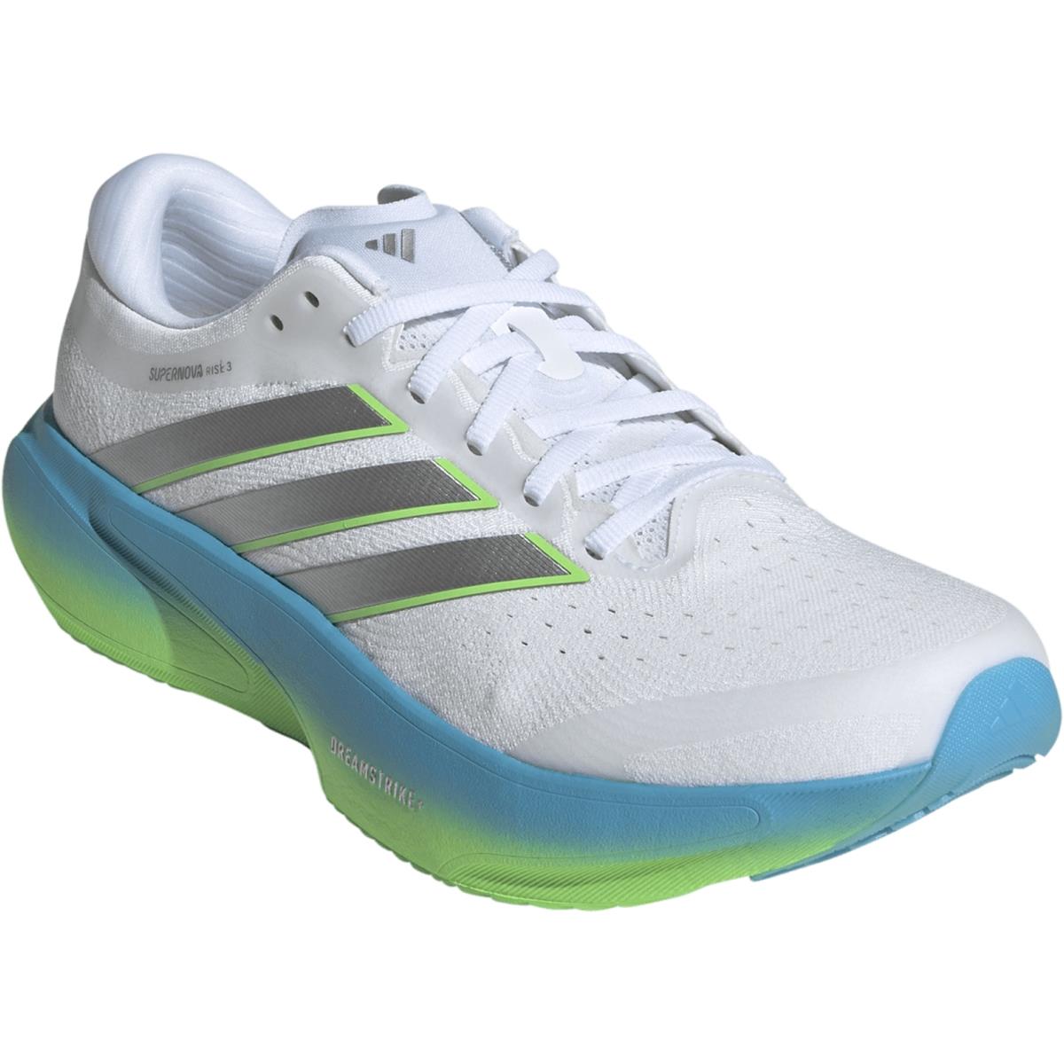 Adidas Supernova Rise 3 Men cloud white silver metallic semi blue burst, image 5 of 7