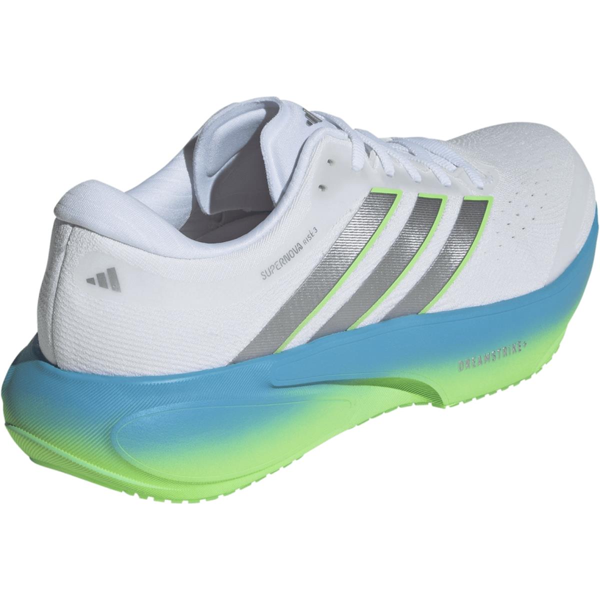 Adidas Supernova Rise 3 Men cloud white silver metallic semi blue burst, image 6 of 7