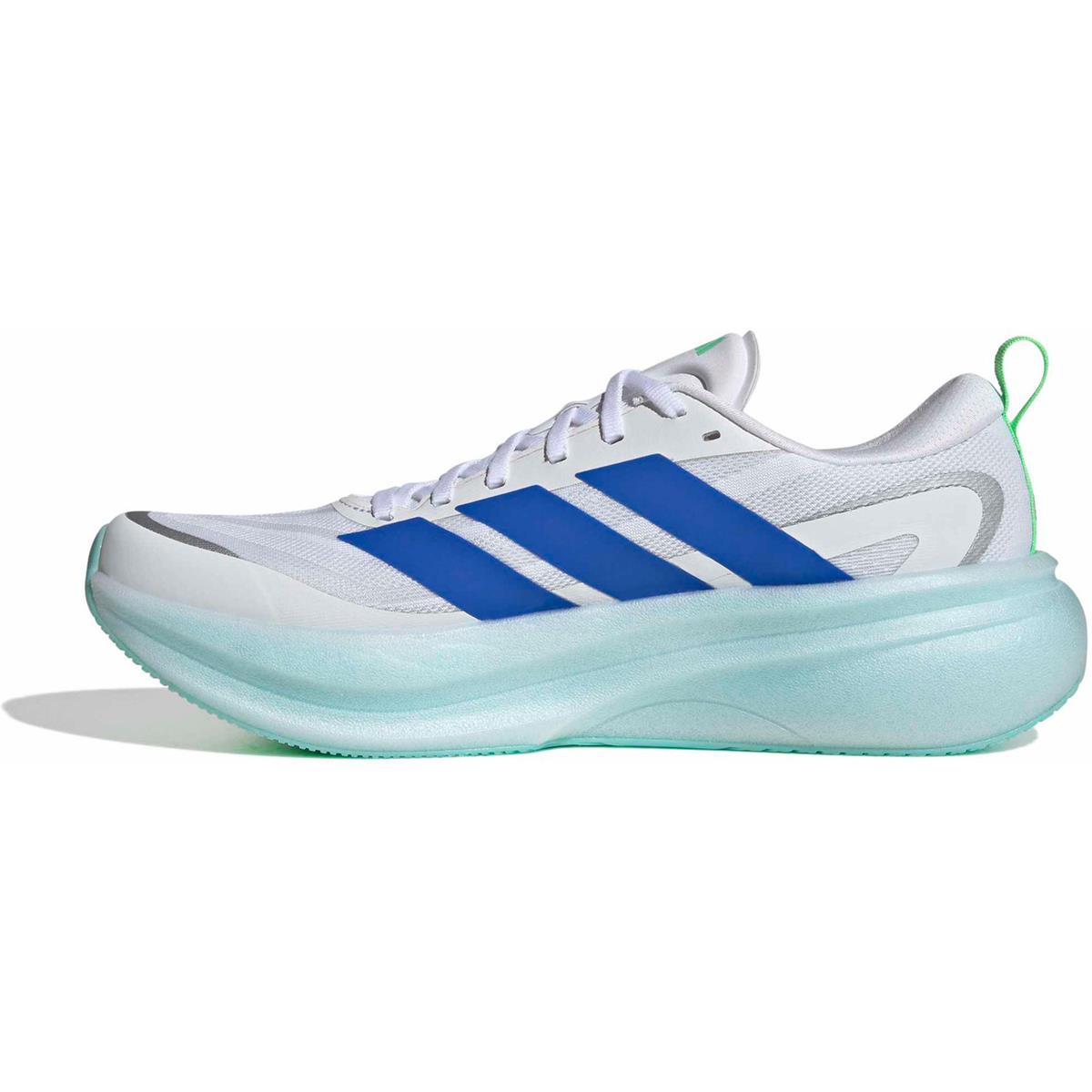 Adidas Supernova Glide Men cloud white blue lime burst, image 2 of 7