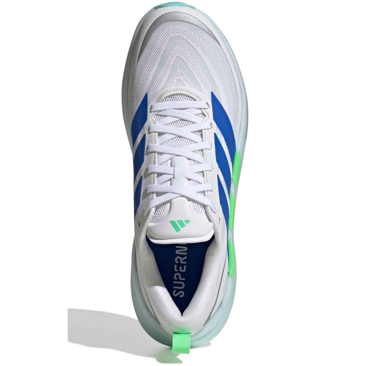 Adidas Supernova Glide Men cloud white blue lime burst, image 4 of 7