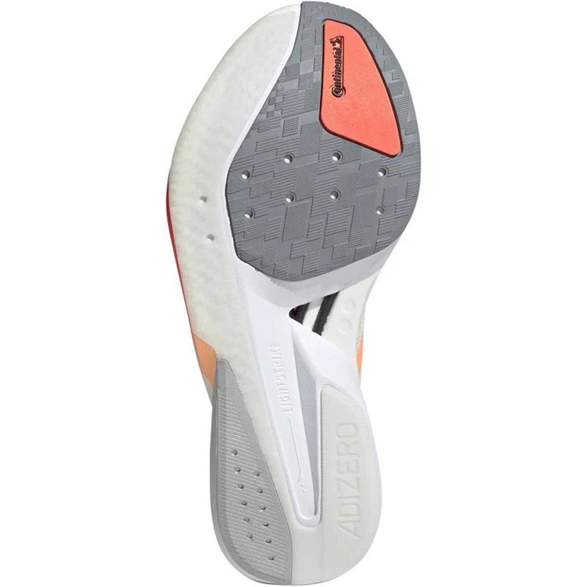 Adidas Adizero Boston 13 Women off white beam orange acid orange, image 4 of 7