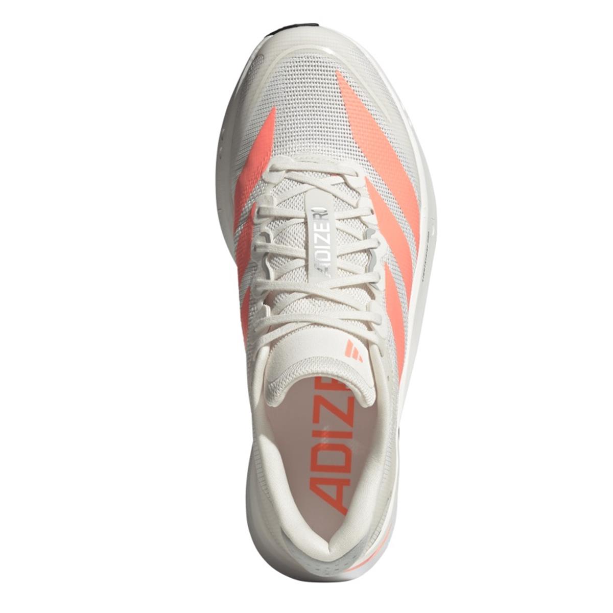 Adidas Adizero Boston 13 Men off white lucid orange grey, image 5 of 7