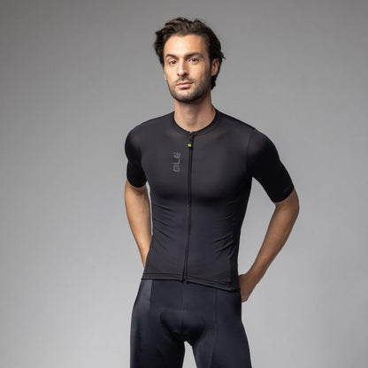 Alé Cycling Color Block Bike Short Sleeve Jersey Men nero