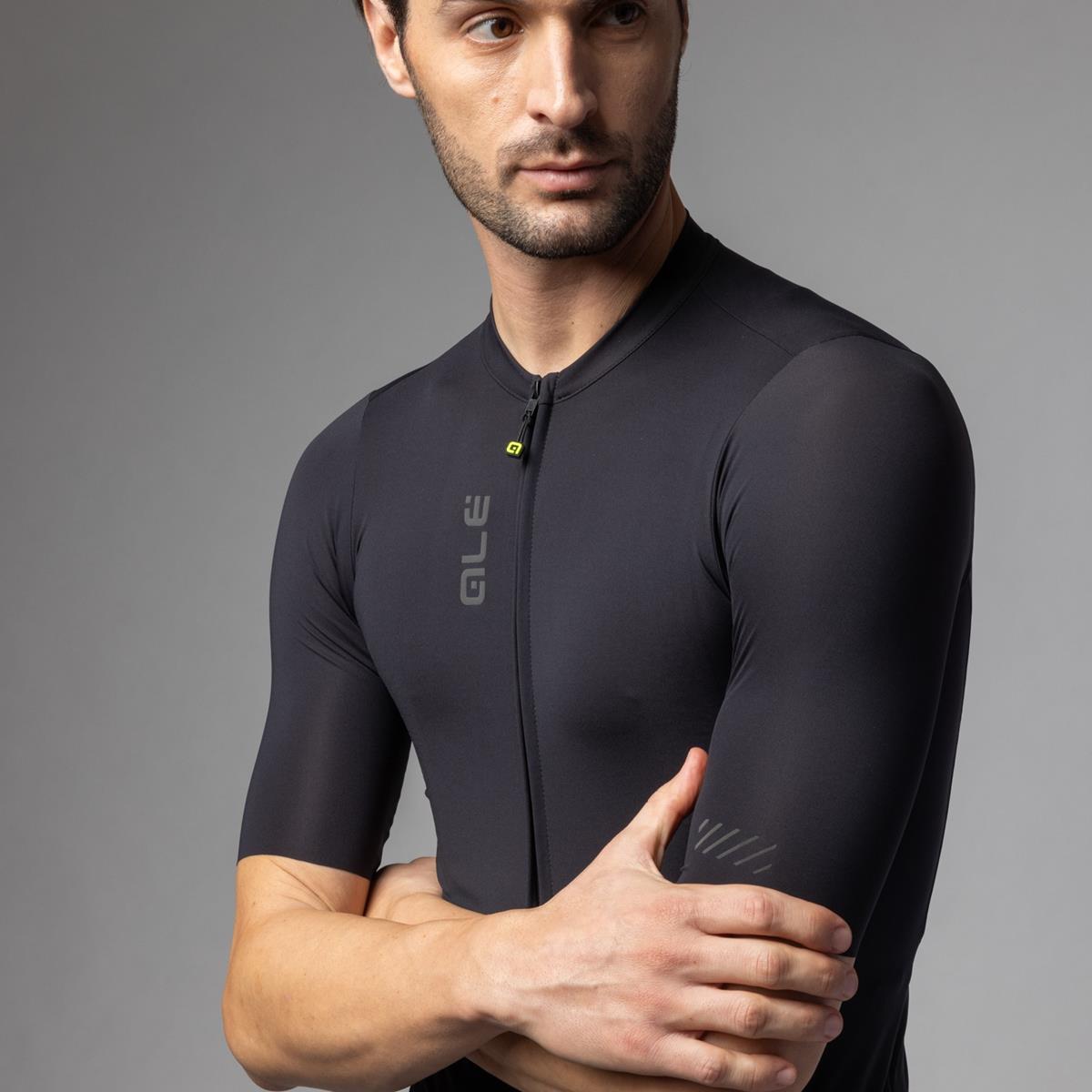 Alé Cycling Color Block Bike Short Sleeve Jersey Men nero