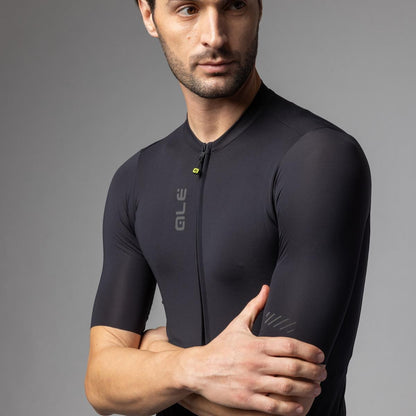 Alé Cycling Color Block Bike Short Sleeve Jersey Men nero