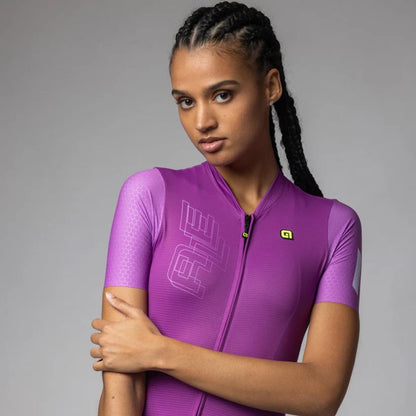 Alé Cycling Follow Me Lady Bike Short Sleeve Jersey violetta