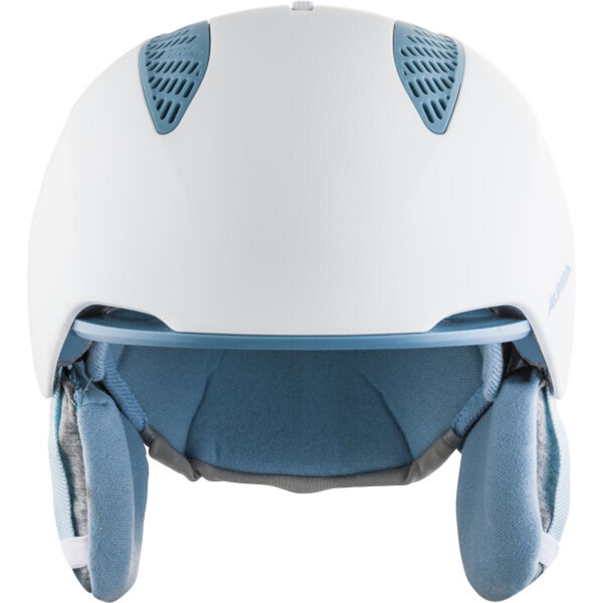 Alpina Grand Jr Skihelm weiß-himmelblau