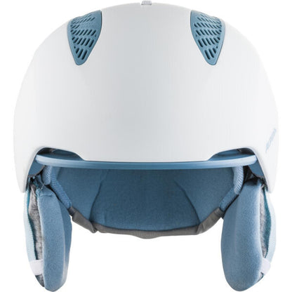 Alpina Grand Jr Skihelm weiß-himmelblau