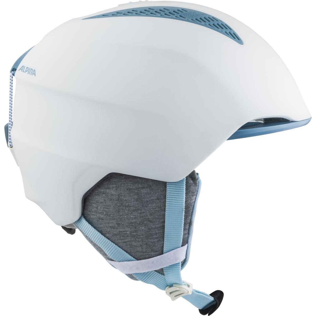 Alpina Grand Jr Skihelm weiß-himmelblau, Bild 4 von 4