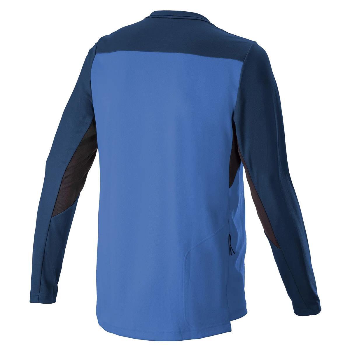 Alpinestars Drop 6 V2 Long Sleeve for Men mid blue black, image 2 of 2