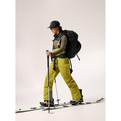 Arcteryx Rush Bib olive moss Damen Hardshellhose