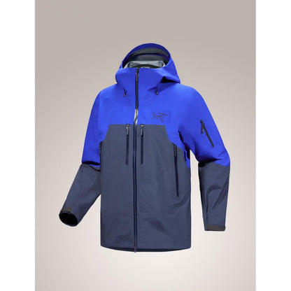 Arcteryx Rush Jacket vitality black sapphire Herren Hardshelljacke