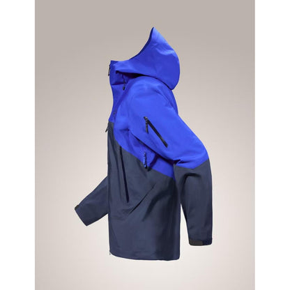Arcteryx Rush Jacket vitality black sapphire Herren Hardshelljacke