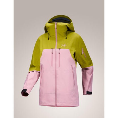 Arcteryx Rush Jacket olive moss bliss Damen Hardshelljacke