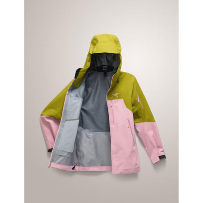 Arcteryx Rush Jacket olive moss bliss Damen Hardshelljacke