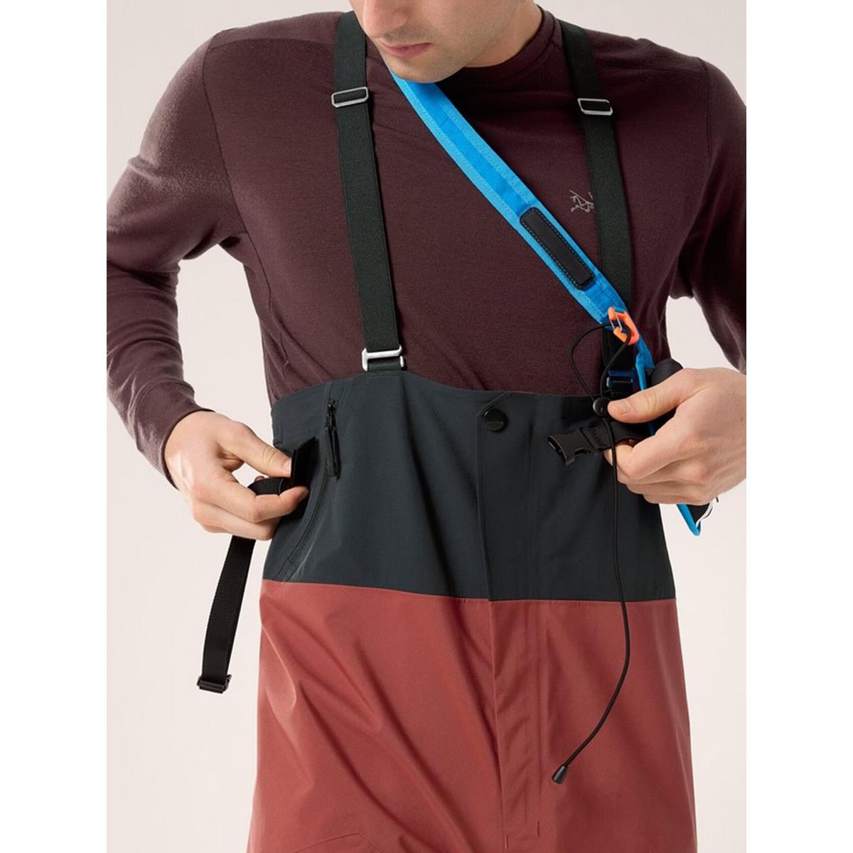 Arcteryx Rush Bib sequoia Herren Hose, Bild 3 von 4