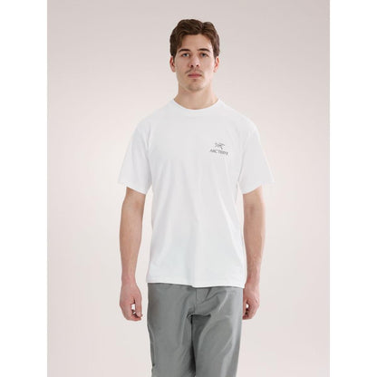 Arc'teryx Kragg SL Cotton Bird Word T-Shirt Men white light black