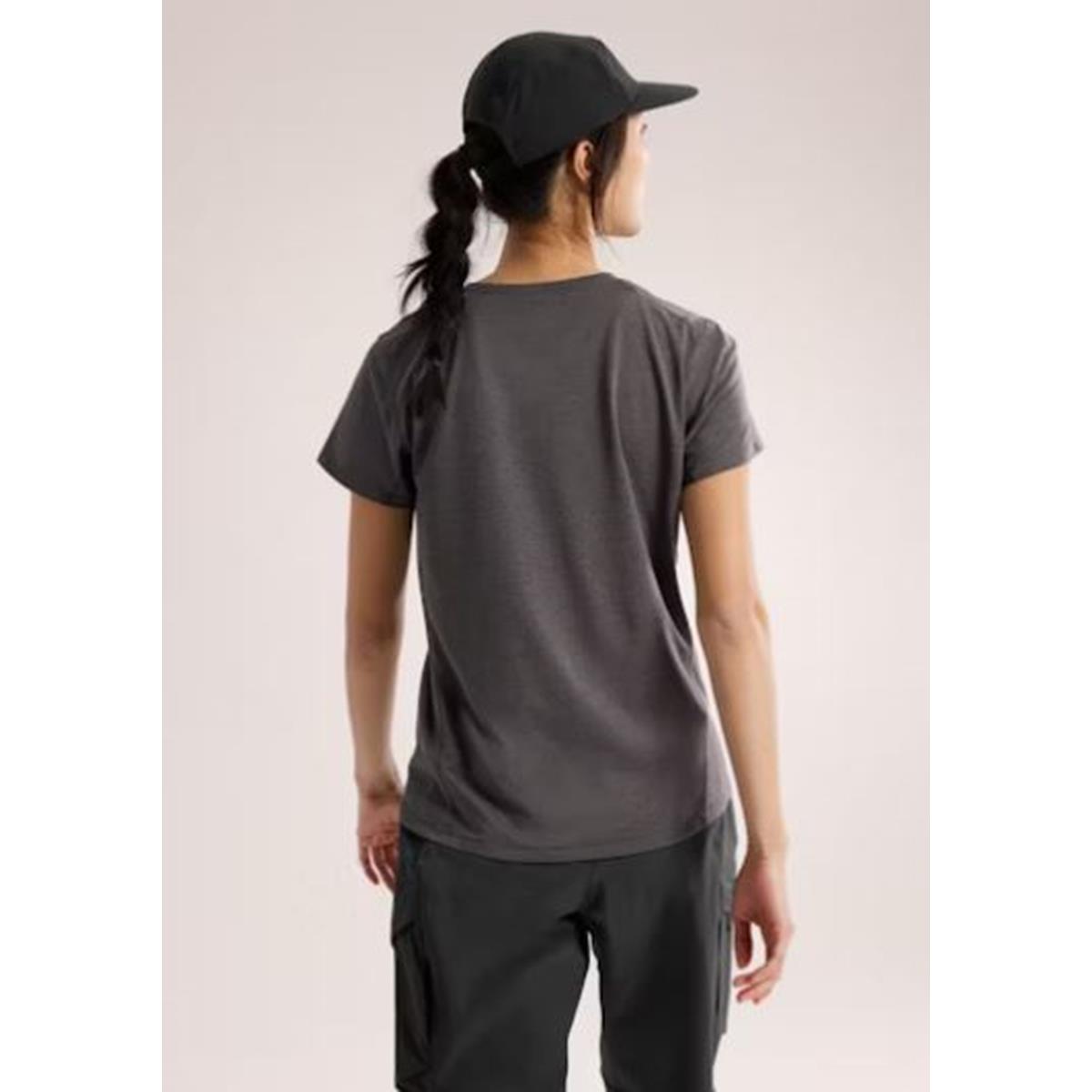 Arc'teryx Taema Kurzarmshirt Women black heather