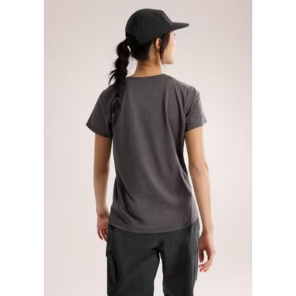 Arc'teryx Taema Kurzarmshirt Women black heather