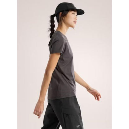 Arc'teryx Taema Kurzarmshirt Women black heather
