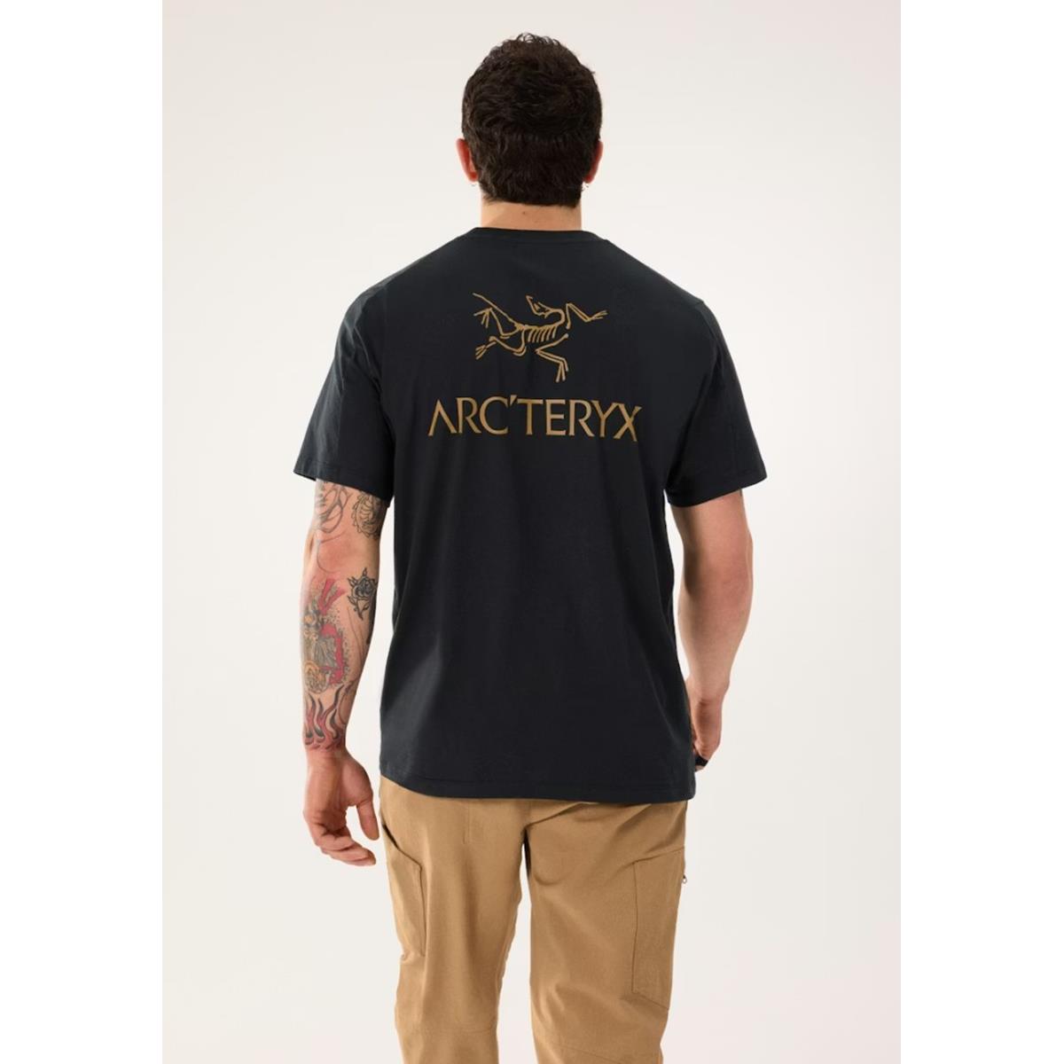 Arc'teryx Kragg SL Cotton Bird Word T-Shirt Herren 24K black, Bild 3 von 5