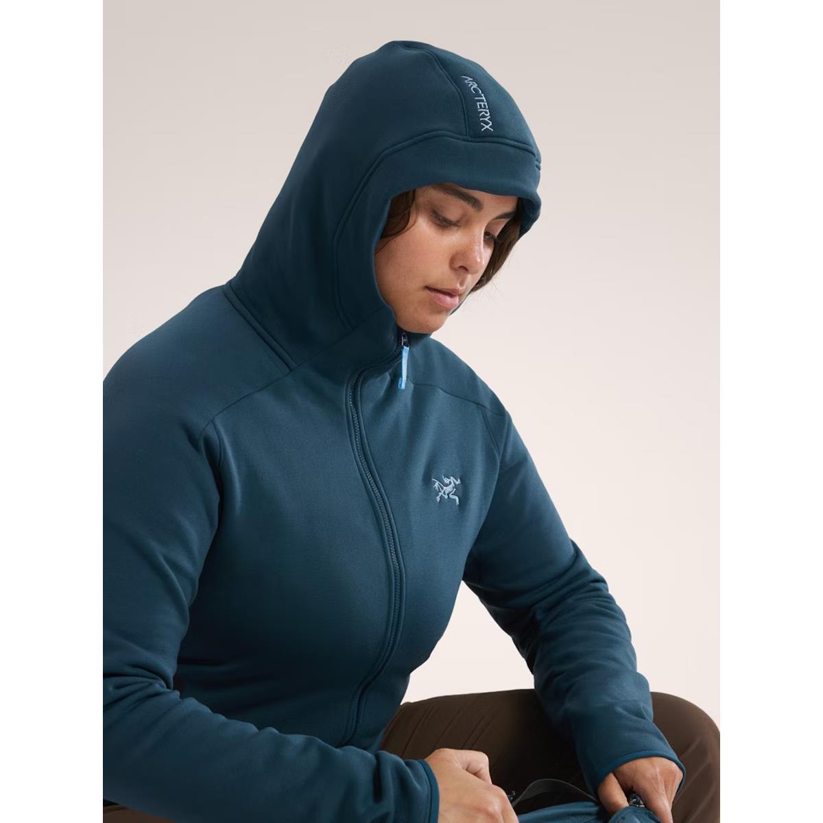 Arcteryx Kyanite Hoody Damen Midnight Frost, Bild 3 von 4