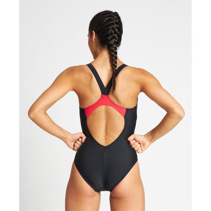Arena Damen Badeanzug Threefold Print