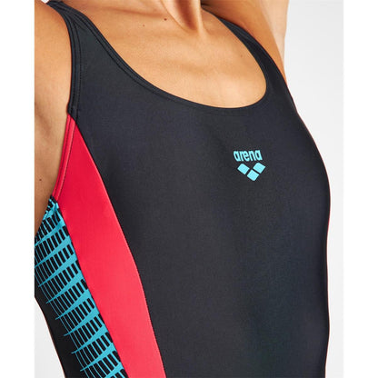 Arena Damen Badeanzug Threefold Print