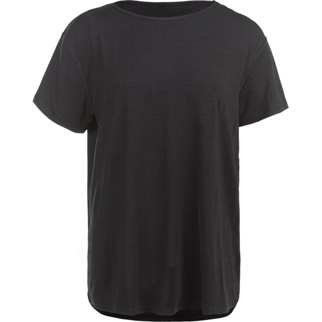 Athlecia Lizzy W Slub S/S Tee black melange