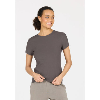 Athlecia Lankae Women S/S Tee T-Shirt - Plum Kitten