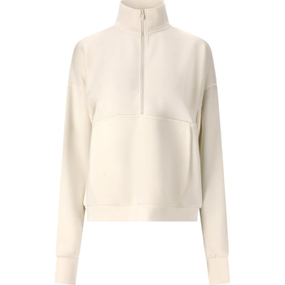 Athlecia Jillnana Women Half Zip Sweat-Shirt - Vaporous Gray