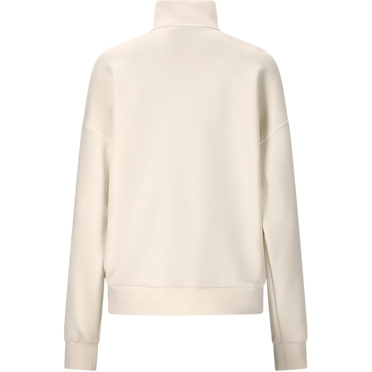 Athlecia Jillnana Women Half Zip Sweat-Shirt - Vaporous Gray