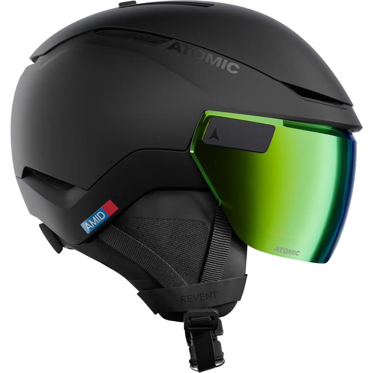 Atomic Herren Skihelme Revent GT AMID Visor HD Black