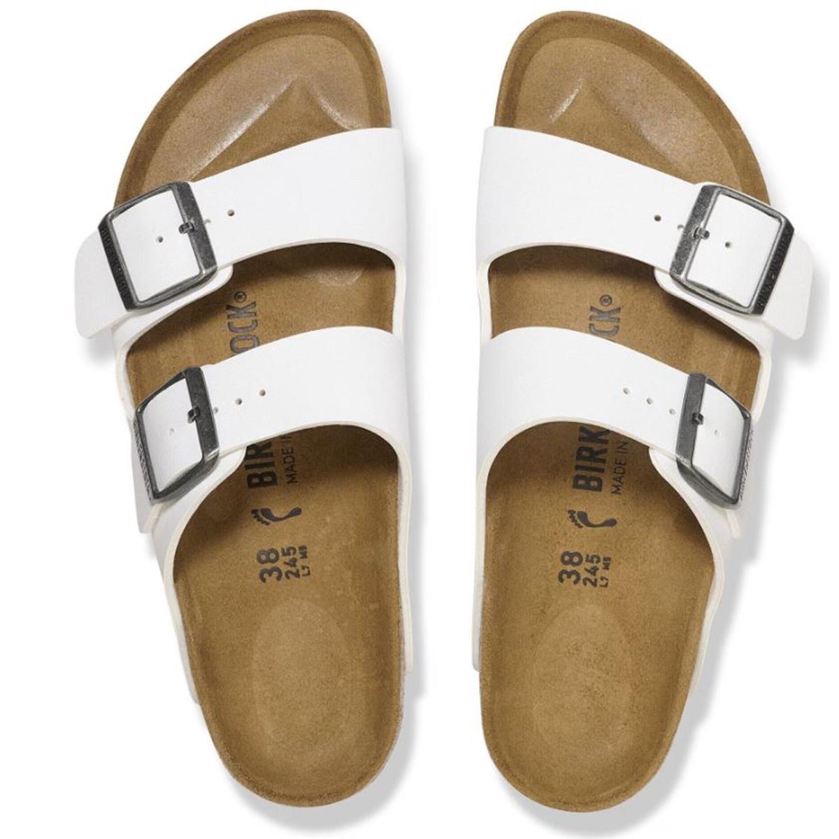 Birkenstock Arizona Birko-Flor normal white Unisex