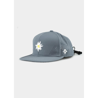 Bavarian Caps Cap "Edelweiß Outdoor v2" Graublau