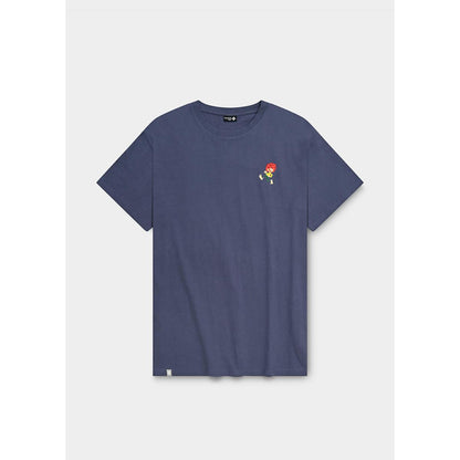 Bavarian Caps T-Shirt "Grantig by nature" Graublau