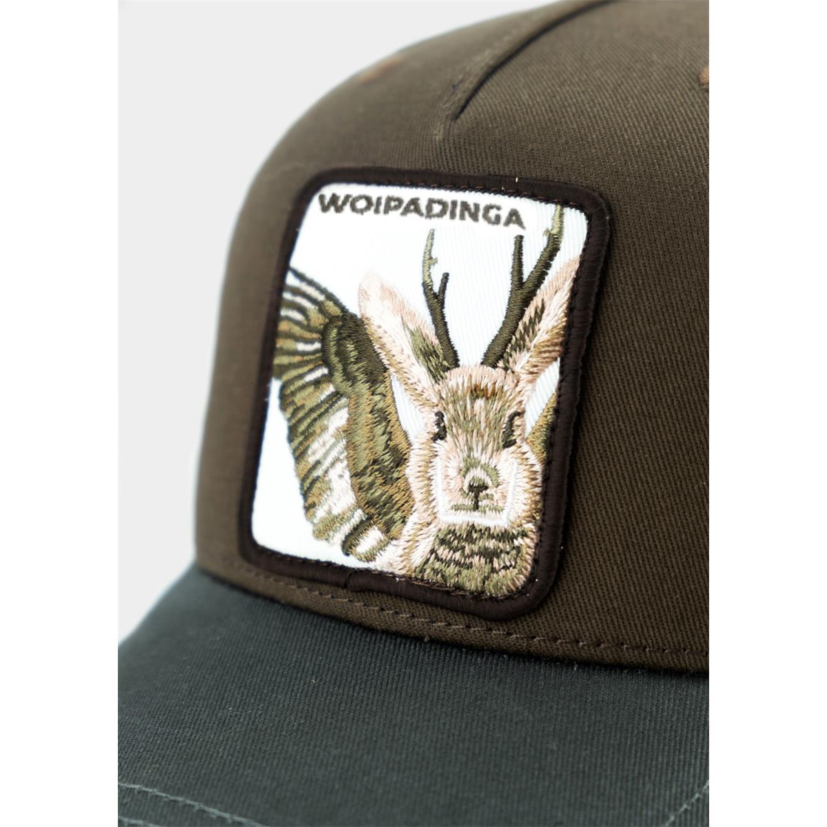 Bavarian Caps "Woipadinga" - maronibraun (Curved)