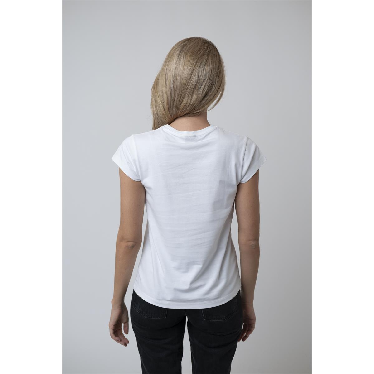 Bavarian Caps T-Shirt "Sauschön" - weiß