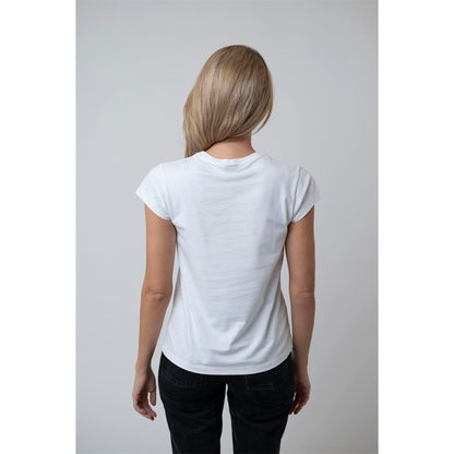 Bavarian Caps T-Shirt "Sauschön" - weiß