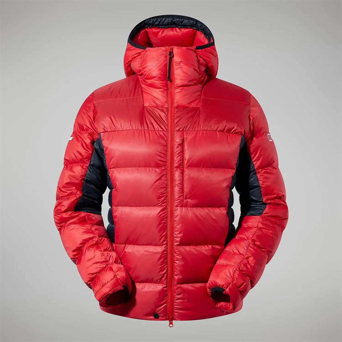 Berghaus Men MTN Arete Ultra Down Hoodie Jacket goji berry black