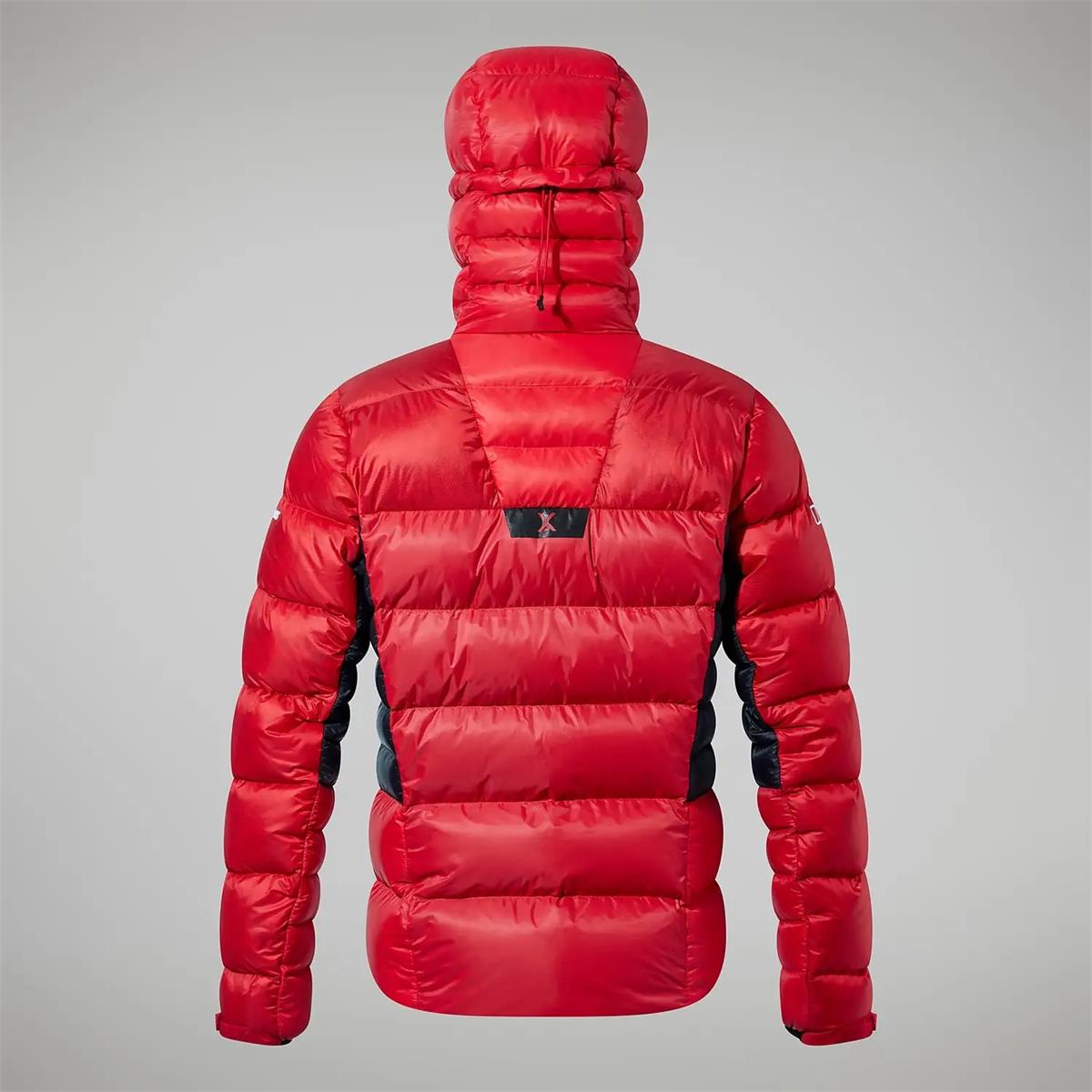 Berghaus Men MTN Arete Ultra Down Hoodie Jacket goji berry black